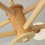 Kozan Wooden Chandelier 17