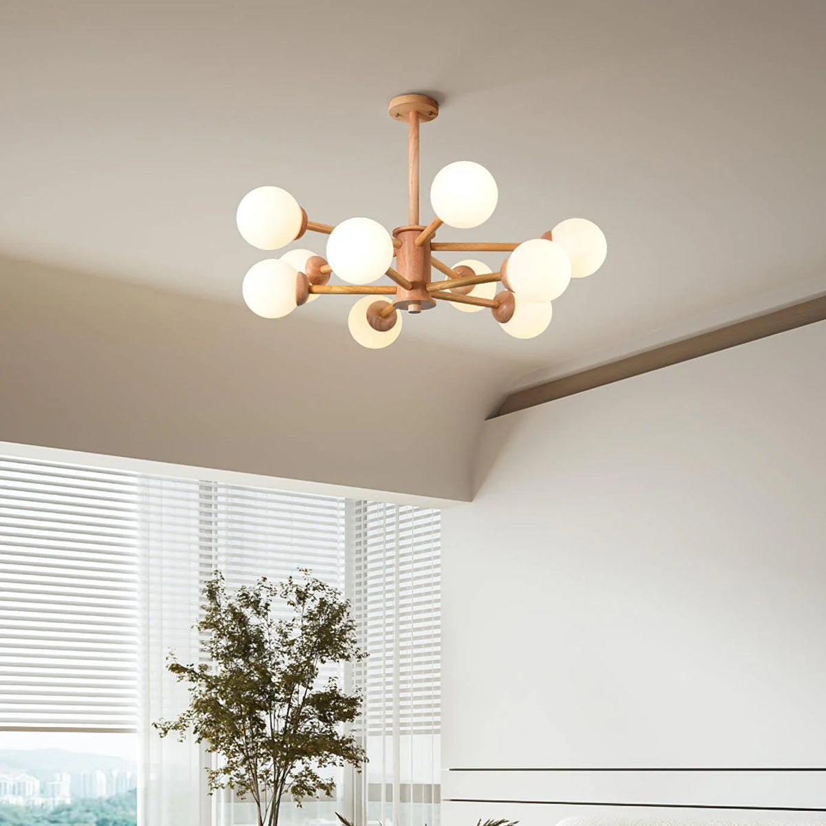 Kozan Wooden Chandelier 27