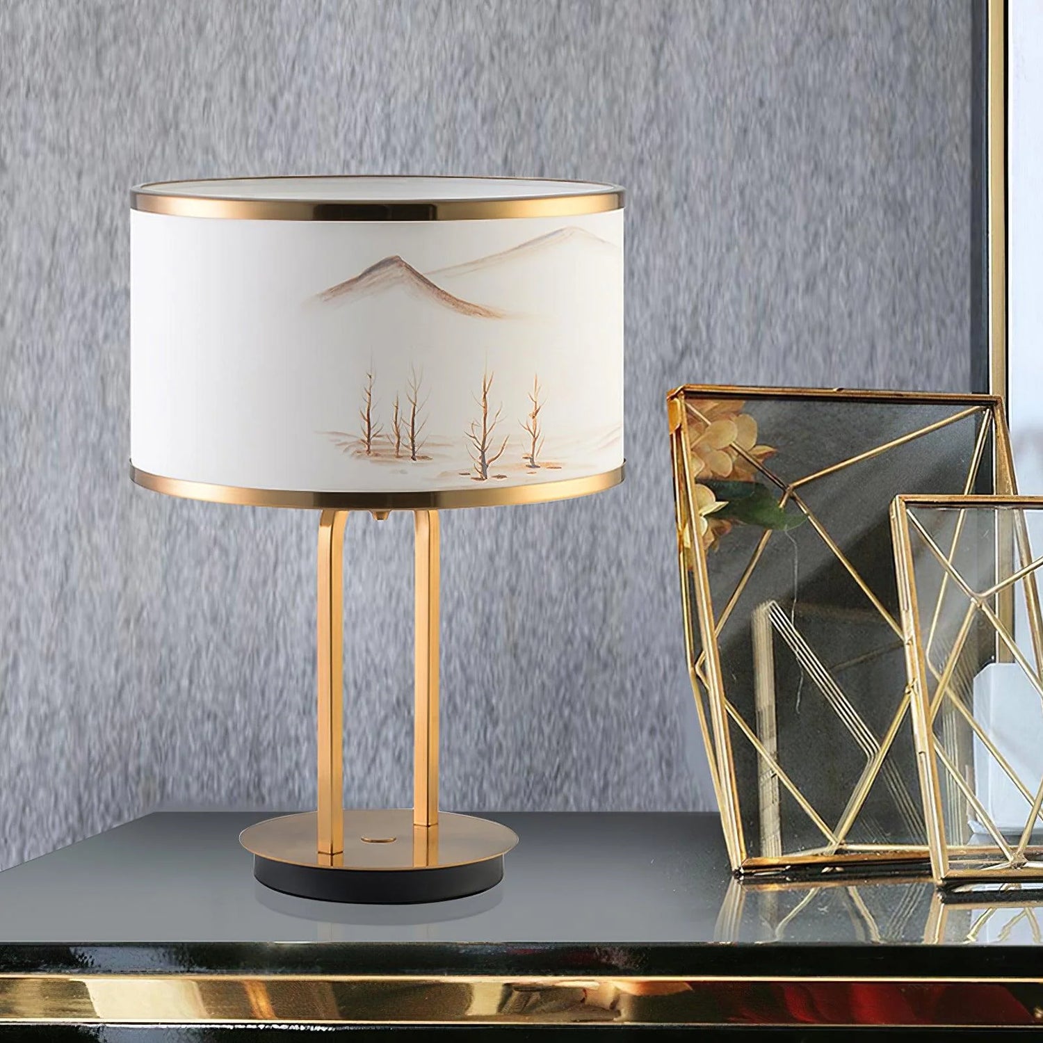 Landscape Fabric Table Lamp 2