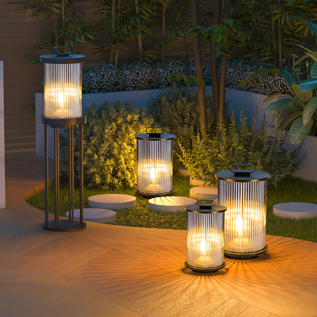 Lantern Garden Solar Outdoor Light 22