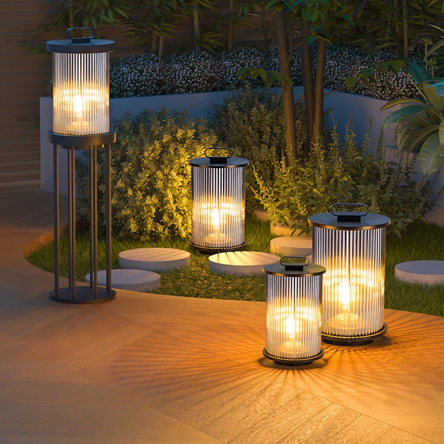 Lantern Garden Solar Outdoor Light 34