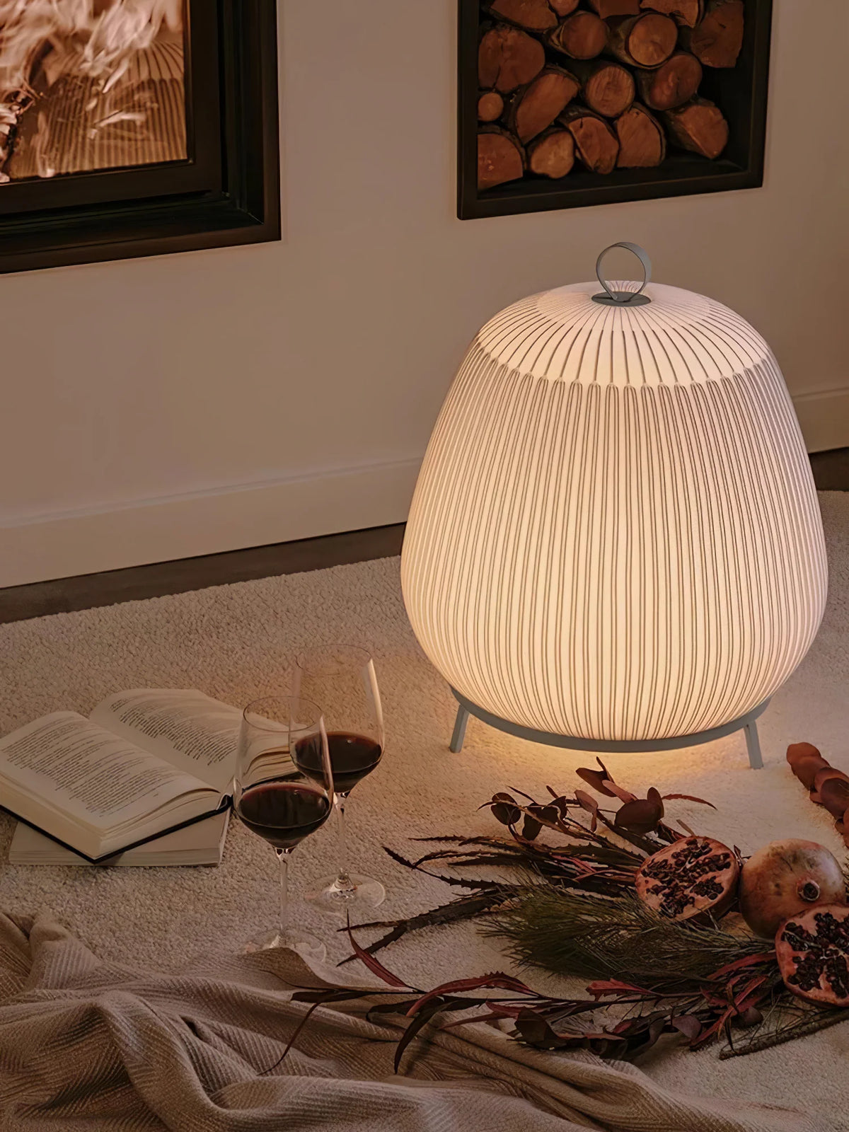 Lantern Knit Table Lamp 21