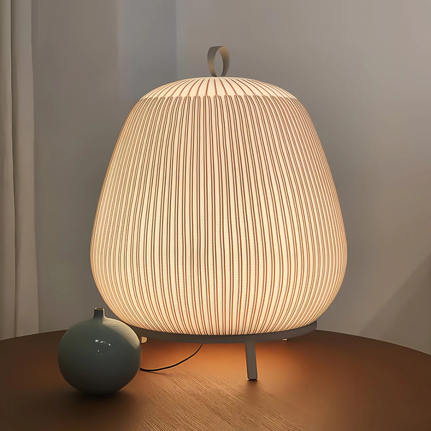 Lantern Knit Table Lamp 4