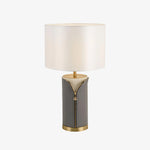 Leather Zipper Table Lamp 1