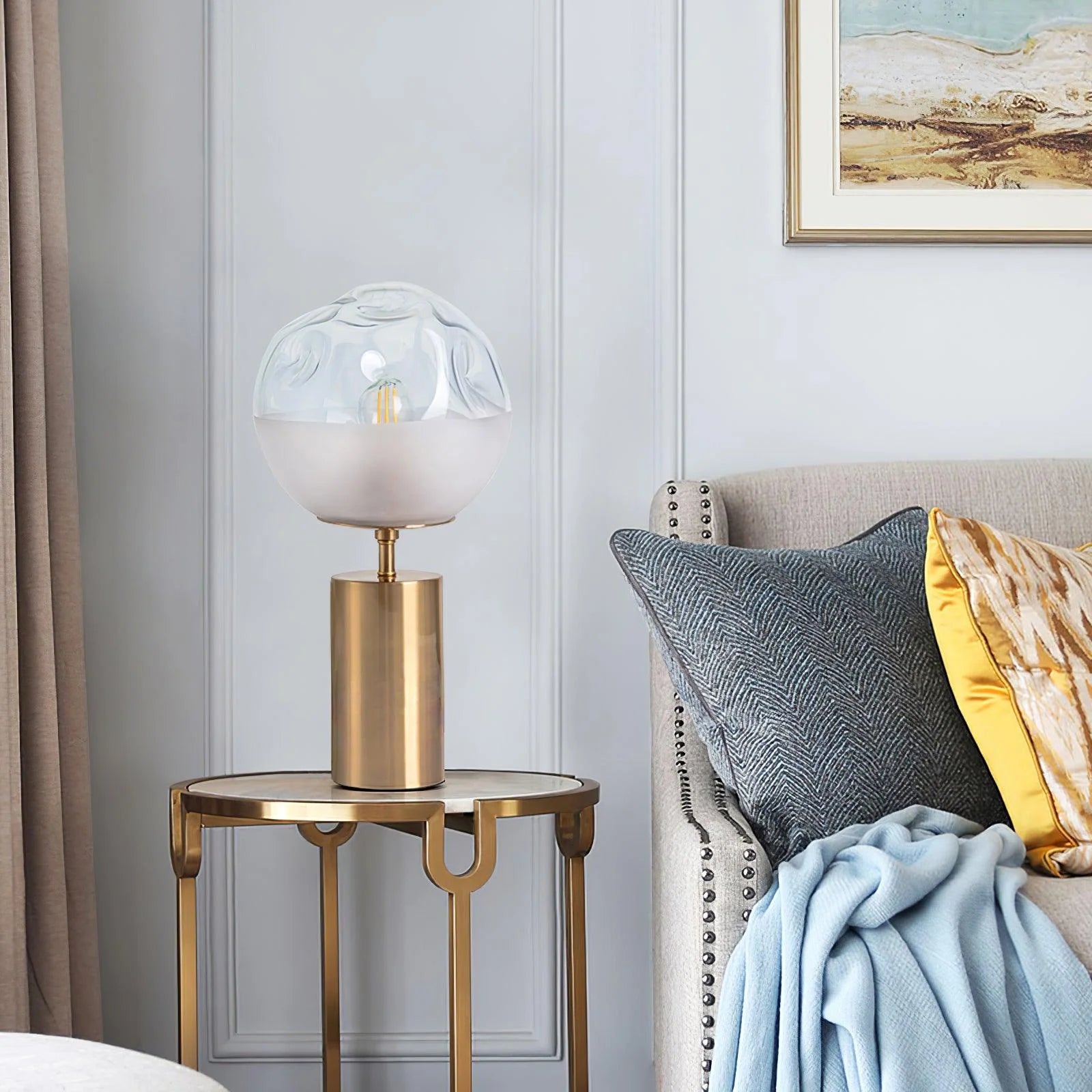 Light Luxury Bedside Table Lamp 6