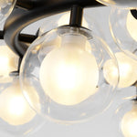 Linear Glass Bubble Chandelier 4