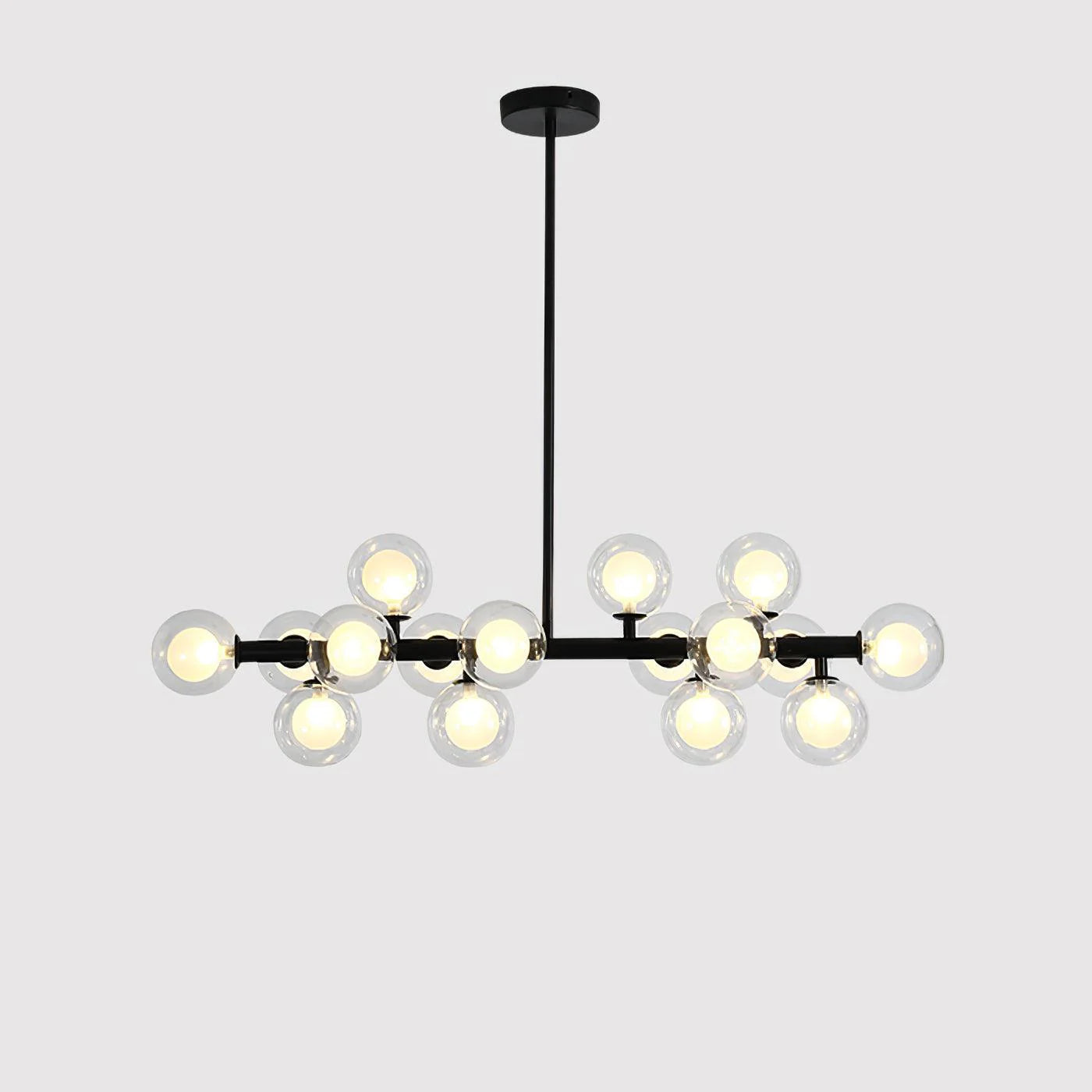 Linear Glass Bubble Chandelier 6