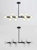 Linear Glass Bubble Chandelier 9