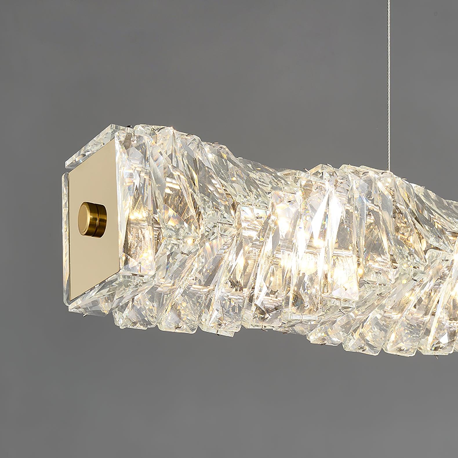 Long Crystal Pendant Lamp 9