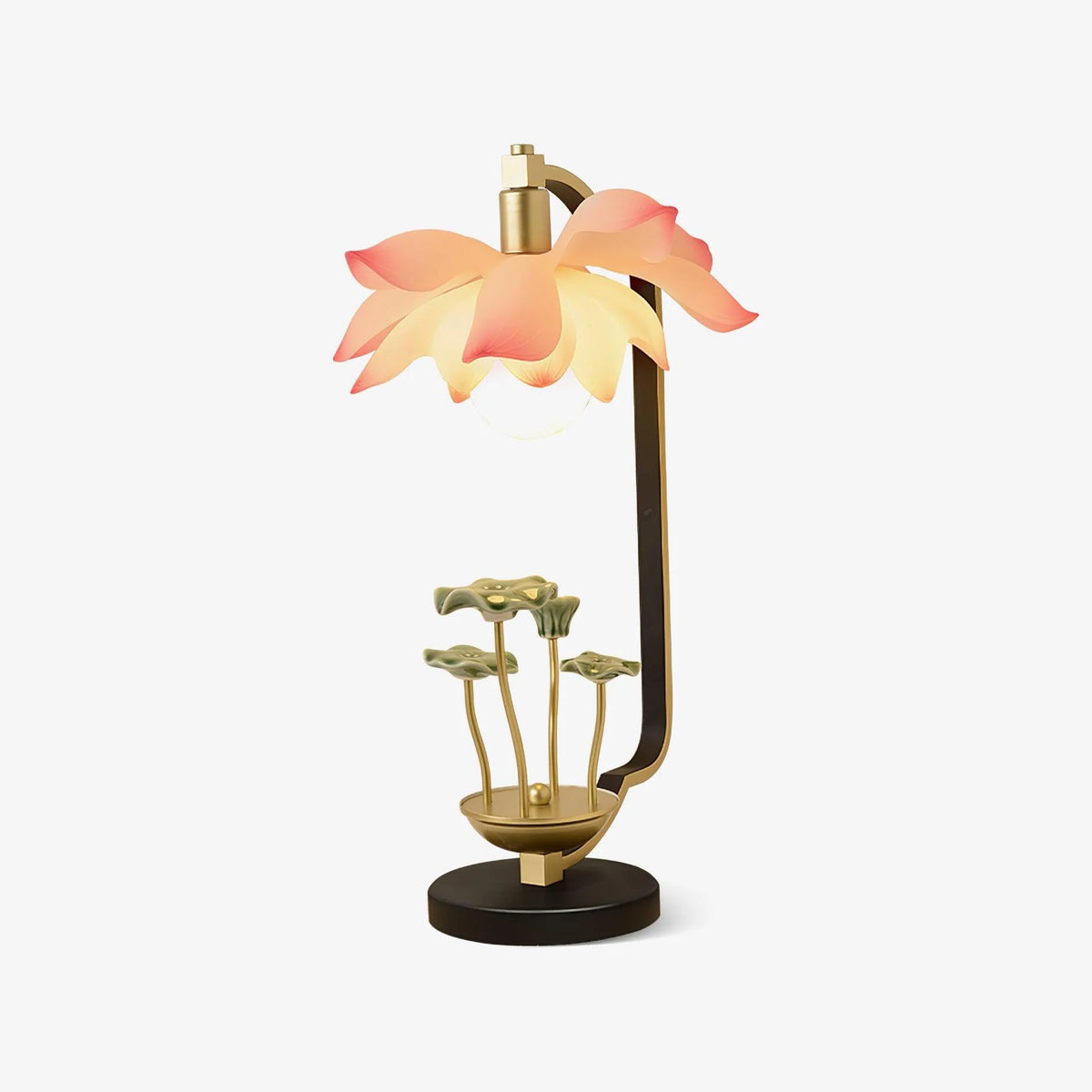 Lotus Chinese Table Lamp 1