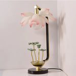 Lotus Chinese Table Lamp 11