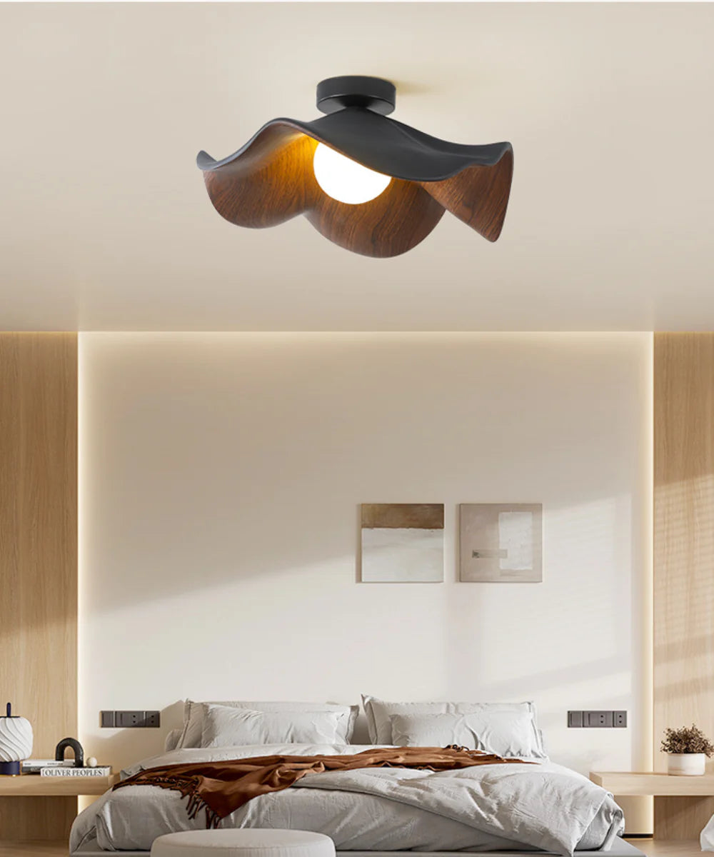 Lotus_Leaf_Ceiling_Lamp_for rest room