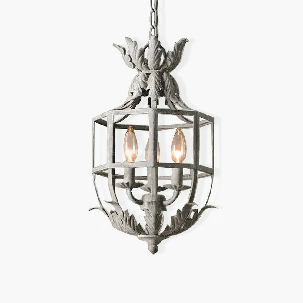 Lustre Retro Cage Pendant lamp 12