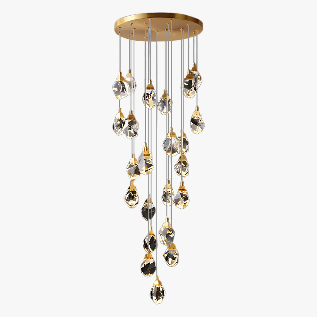 Luxe Prism Crystal Pendant Light 1