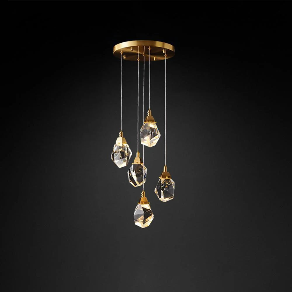 Luxe Prism Crystal Pendant Light 10