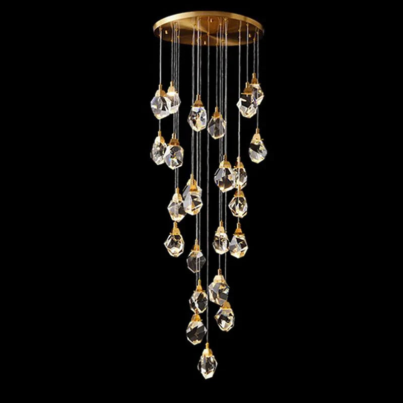 Luxe Prism Crystal Pendant Light 11