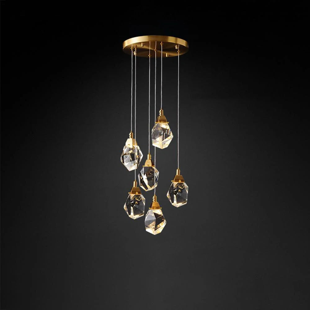 Luxe Prism Crystal Pendant Light 13