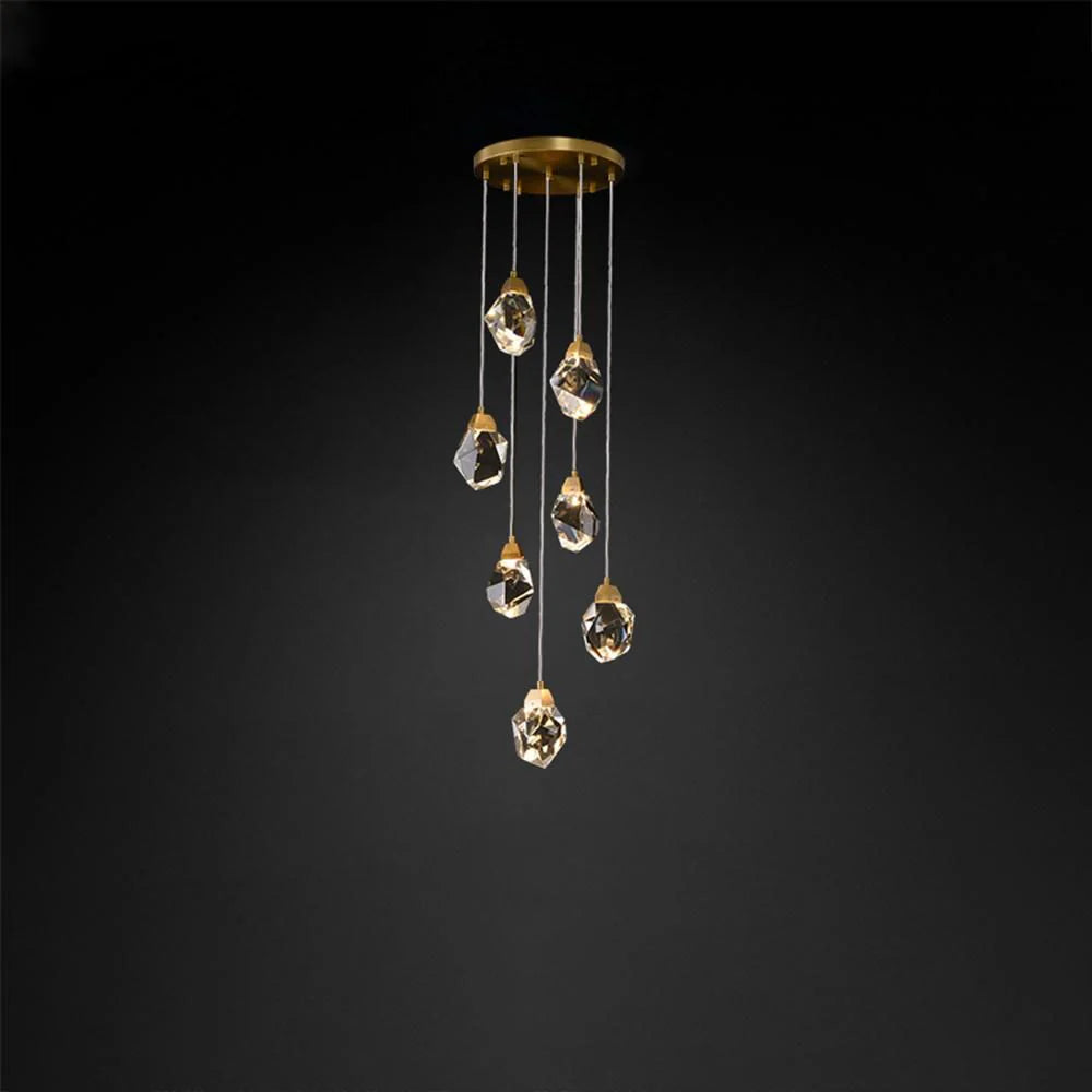 Luxe Prism Crystal Pendant Light 15