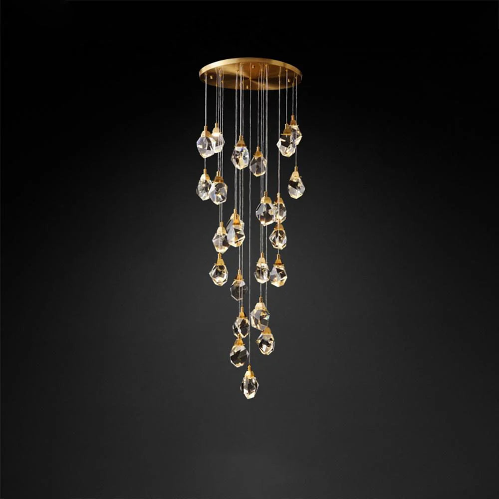 Luxe Prism Crystal Pendant Light 25