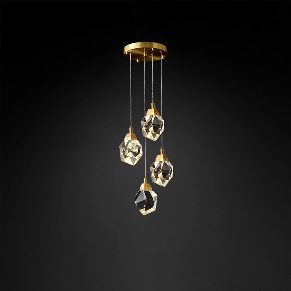 Luxe Prism Crystal Pendant Light 9