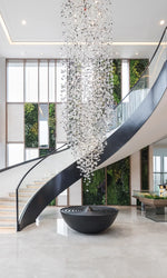 Luxurious Transparent Stone Chandelier 5