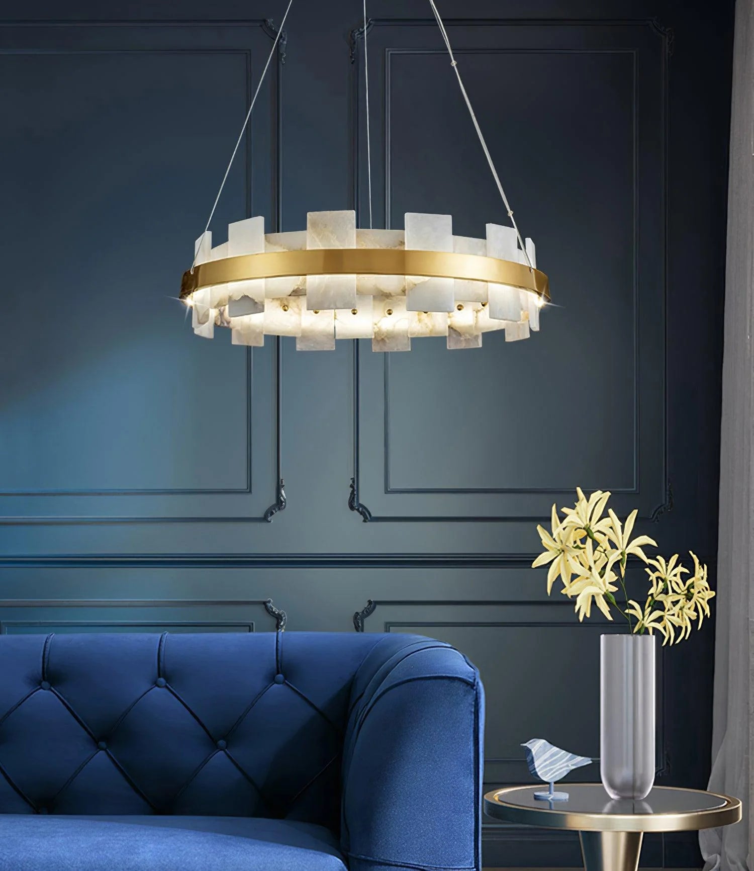 Luxury Alabaster Chandelier 18