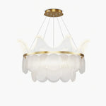 Luxury Crown Glass Chandelier 15