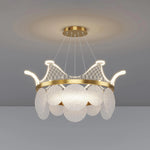 Luxury Crown Glass Chandelier 17