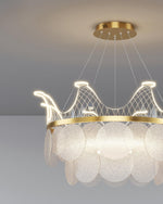 Luxury Crown Glass Chandelier 2