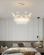 Luxury Crown Glass Chandelier 4