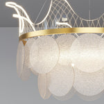 Luxury Crown Glass Chandelier 6