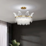 Luxury Crown Glass Chandelier 9