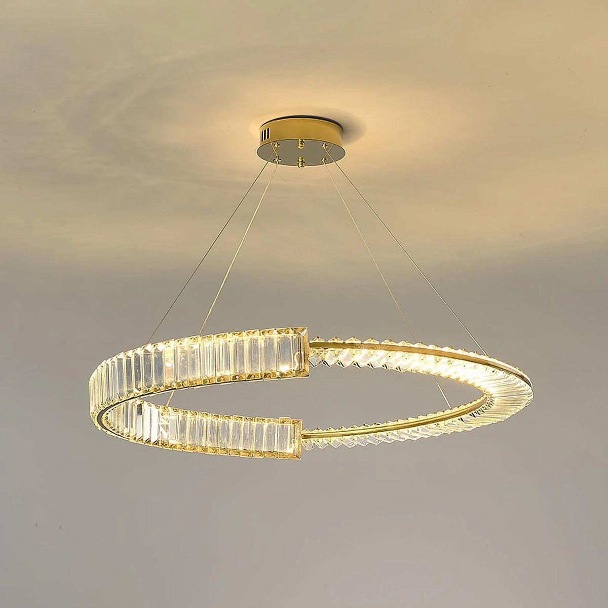 Luxury Crystal Toroidal Chandelier 18