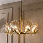 Luxury Shell Glass Chandelier 13