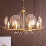 Luxury Shell Glass Chandelier 15