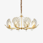 Luxury Shell Glass Chandelier 16