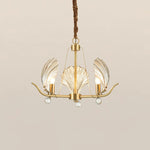 Luxury Shell Glass Chandelier 19