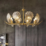 Luxury Shell Glass Chandelier 2