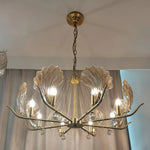 Luxury Shell Glass Chandelier 6