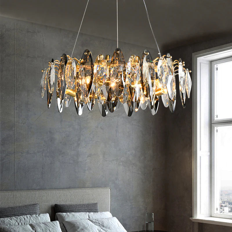 Luxury_Smoke_Grey_Crystal_Pendant_Light_8