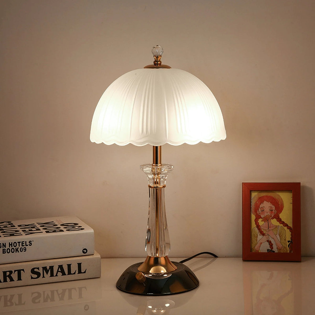 Luxury Umbrella Table Lamp 16