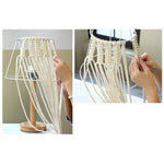 Macrame Table Lamp 12