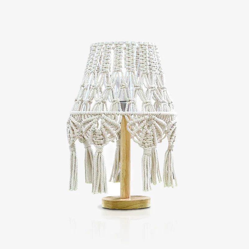 Macrame Table Lamp 14