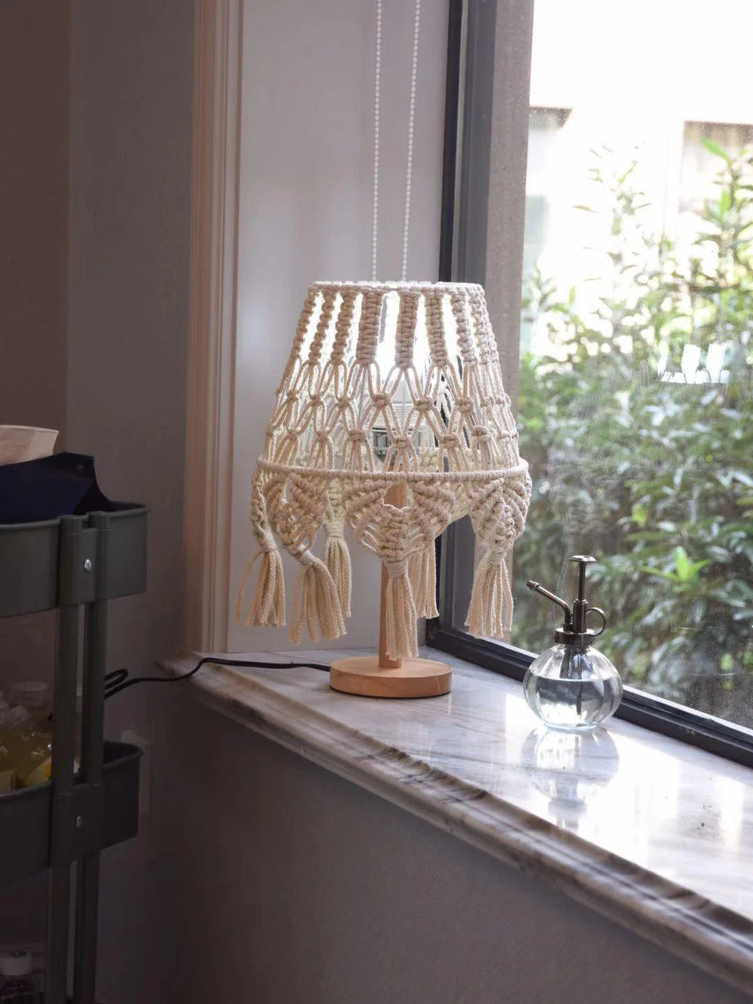 Macrame Table Lamp 2