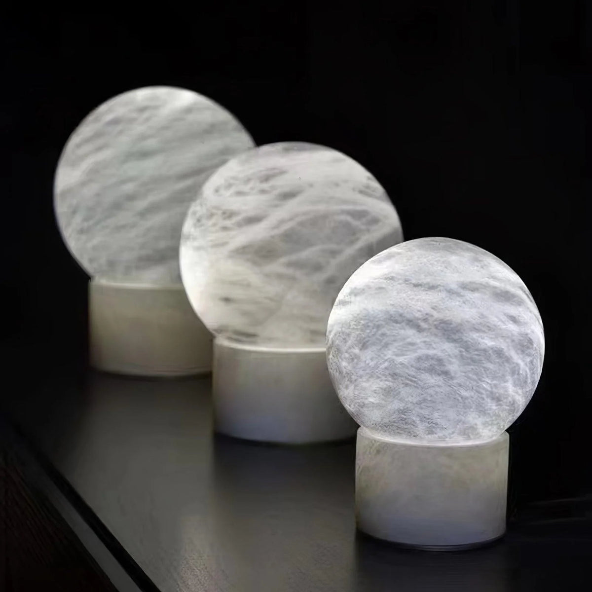 Marble Ball Table Lamp 5