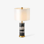 Marble Cylinder Table Lamp 1