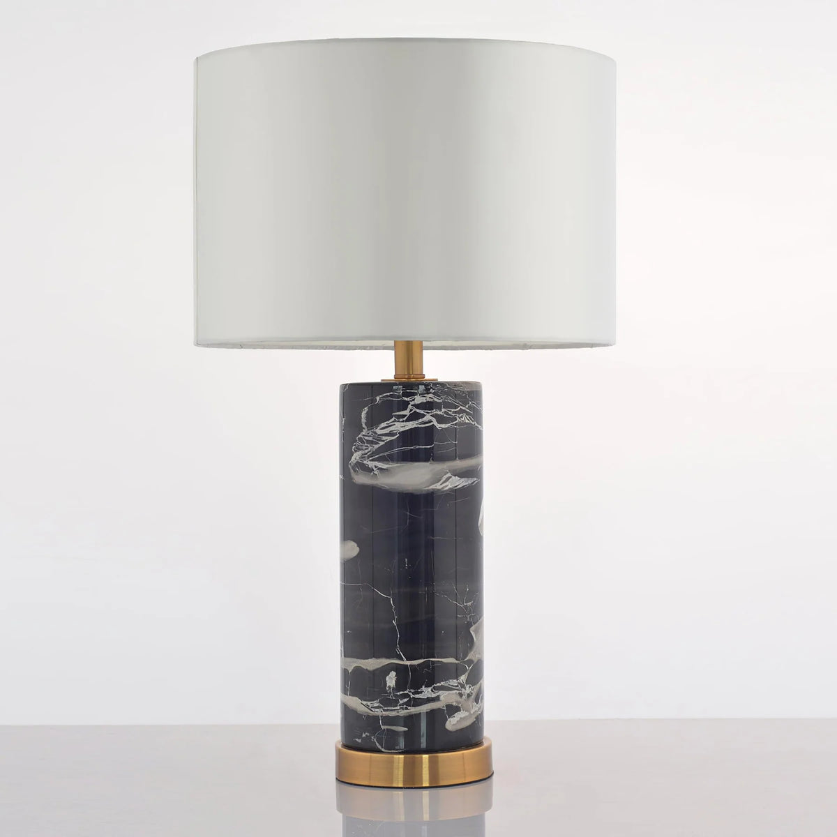 Marble Cylinder Table Lamp 5