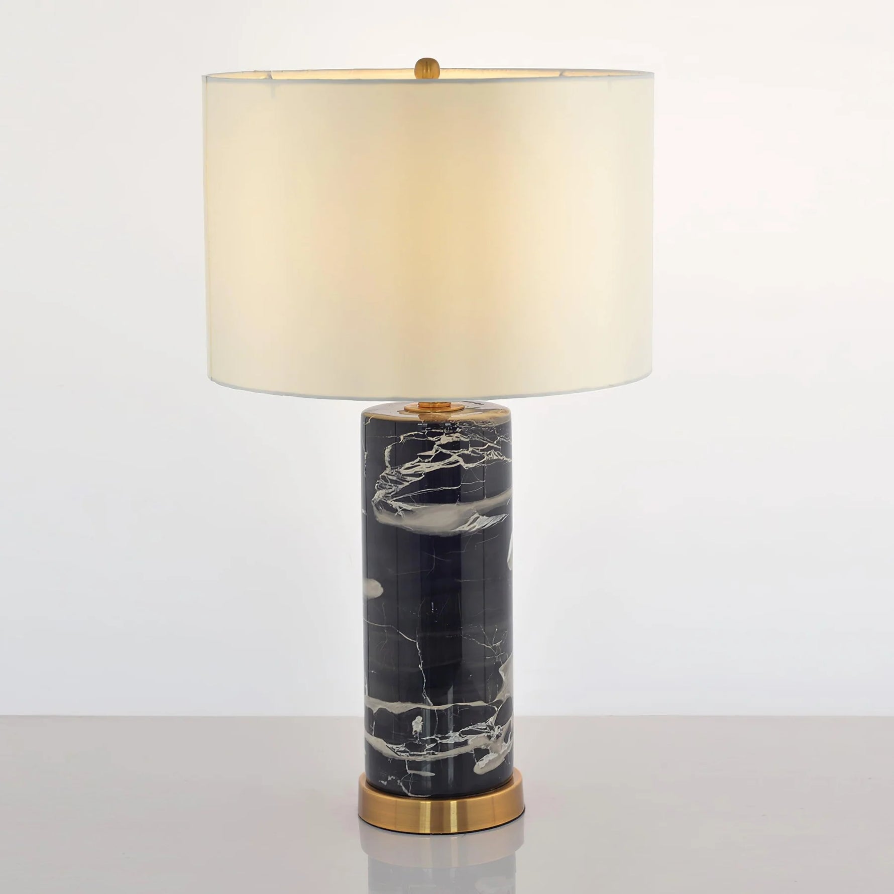 Marble Cylinder Table Lamp 6