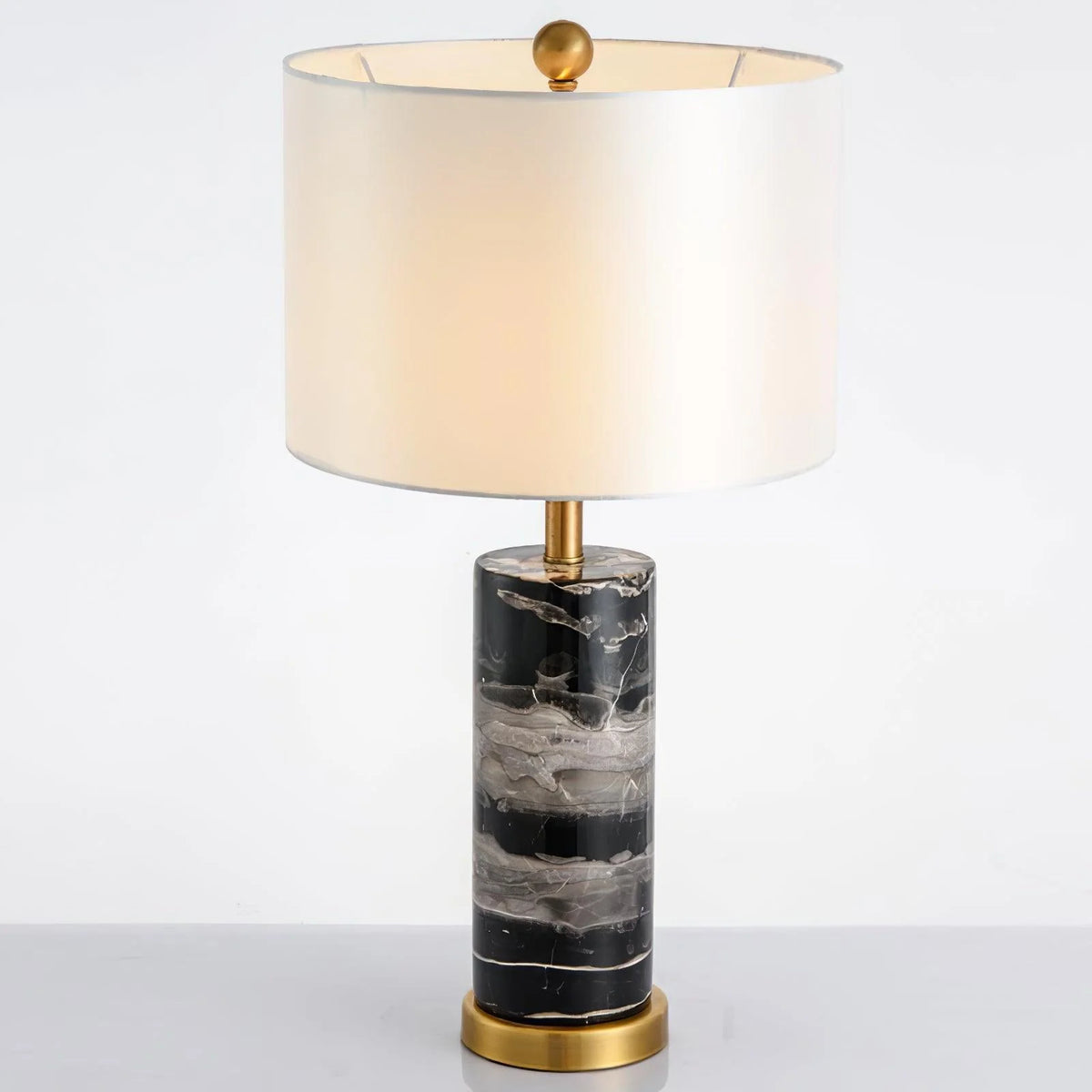 Marble Cylinder Table Lamp 7