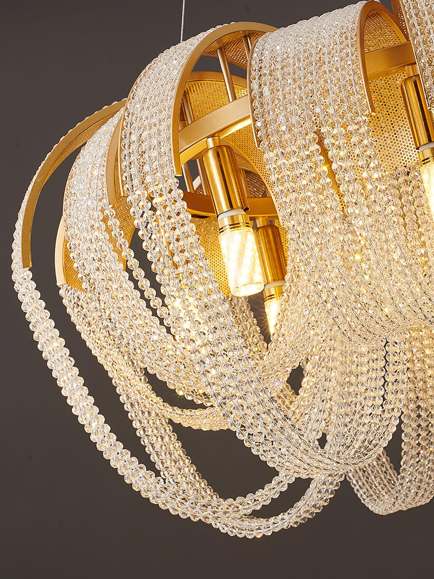 Mesh Crystal Pendant lamp 1